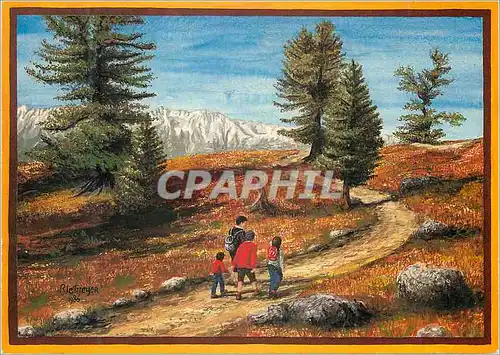 Cartes postales moderne Motif from Austria Hiking in the mountains of TyrolMotiv aus Osterreich Wandern in Tirol