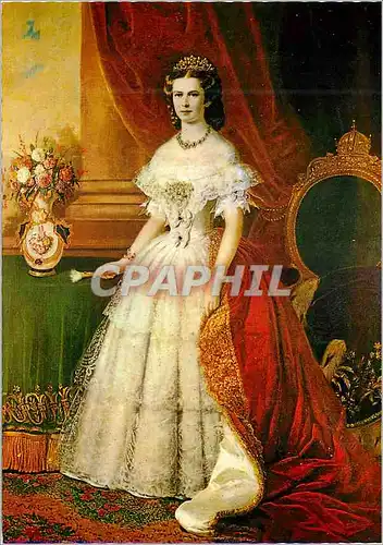 Cartes postales moderne Spitzenkleid Franz RuB Rainferin Ckifabechim WeiBen