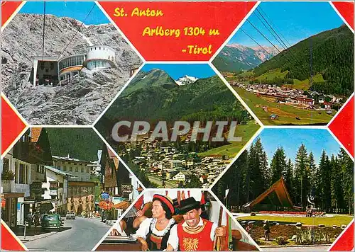Cartes postales moderne St Anton am Arlberg 1304m Tirol