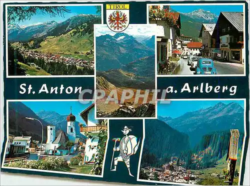 Cartes postales moderne St Anton a Arlberg