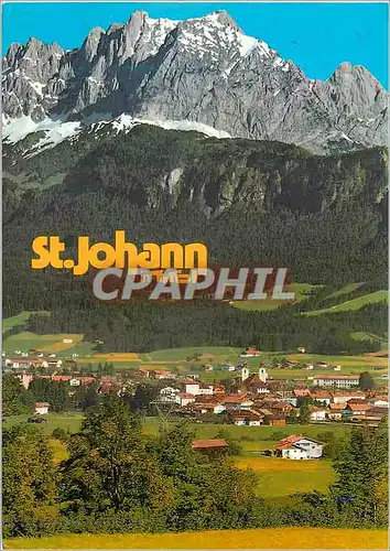 Cartes postales moderne Luftkurort St Johann in Tirol Mit Wilden Kaiser