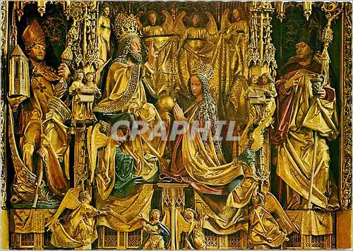 Cartes postales moderne Mittelschrein des Altars in St Wolfgang Geschnitzt Von Mich Pacher (1471 1481)