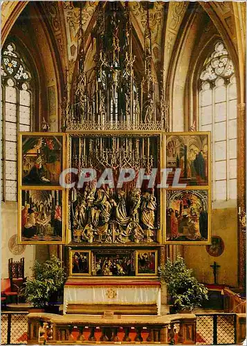 Cartes postales moderne St Wolfgang am see Salzkammergut Gotischer Hochaltar Geschnitzt und Gemalt von Michael Pacher au