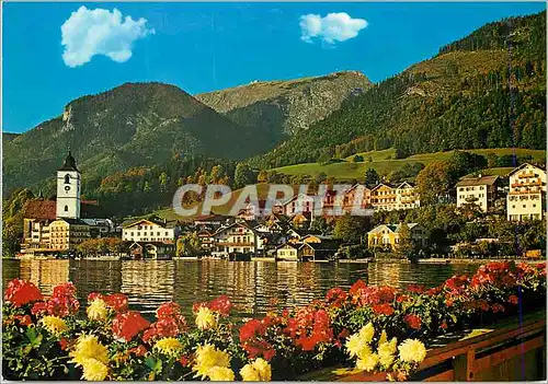 Cartes postales moderne St Wolfgang an See mit Shafberg 1780m