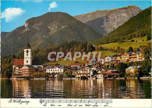 Cartes postales moderne St Wolfgang  mit Schafberg 1780m