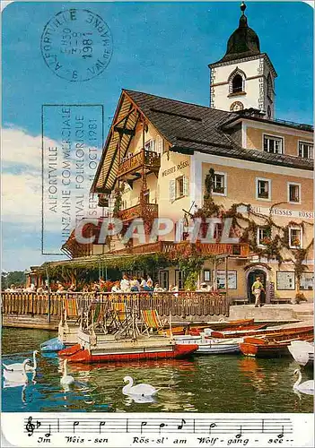 Cartes postales moderne St Wolfgang Weisses Rossl im Weissen Rossi