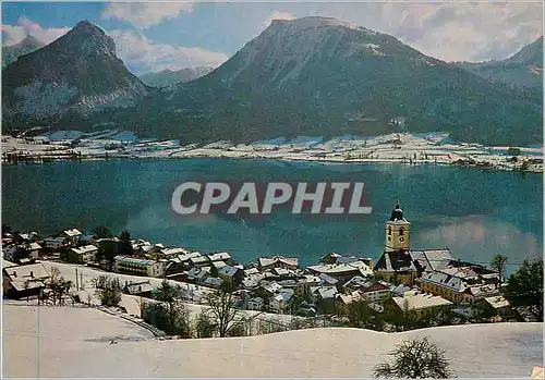 Cartes postales moderne Winterzauber in St Wolfgang am See (salzkammergut)