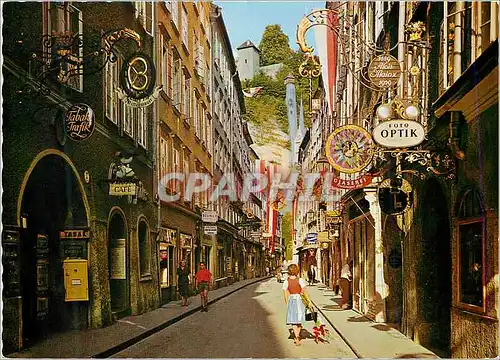 Cartes postales moderne Malerisches Salzburg Foto Optik Opticien Cafe