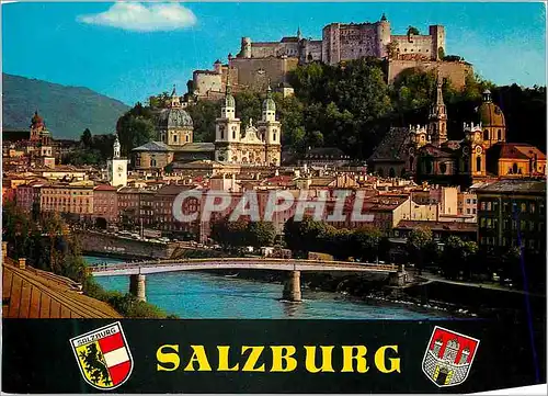 Moderne Karte Festival City of Salzburg