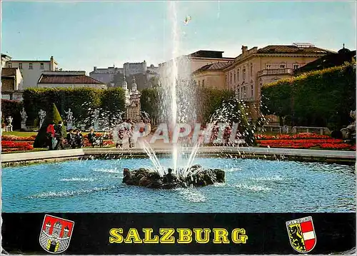 Cartes postales moderne Mirabeligarten Salzburg