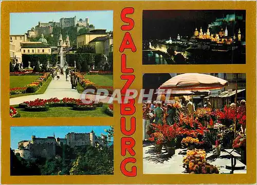 Moderne Karte Salzburg Festspielstadt