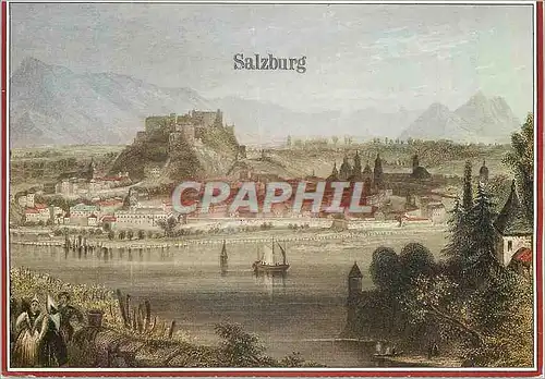 Moderne Karte Salzburg