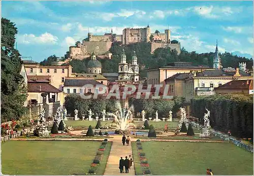 Cartes postales moderne Salzburg Mirabellgarden