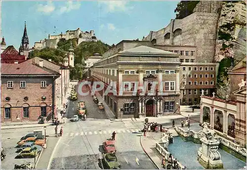 Cartes postales moderne Salzburg Neues Festspielhaus Und Plerdeschwemme