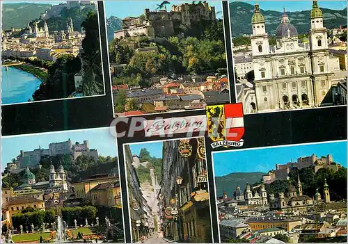 Cartes postales moderne Salzburg Escrime Fencing