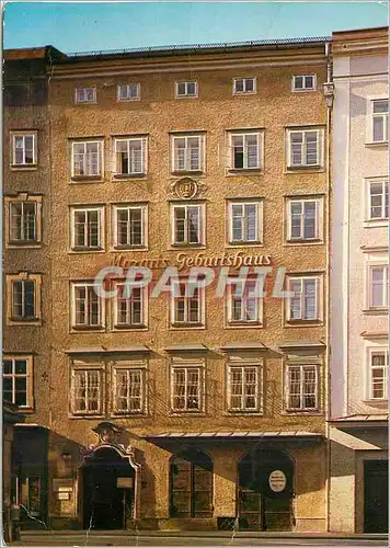 Cartes postales moderne Salzbourg the City of Mozart Mozart's Birthplace