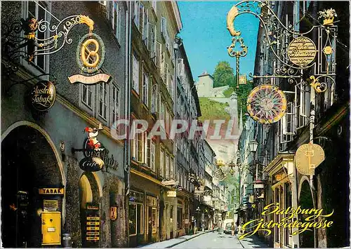 Cartes postales moderne Salzbourg Altstadt Getreidegasse