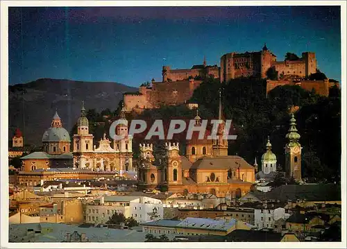 Cartes postales Salzburg Altstadt Mit Festung Hohensalzburg