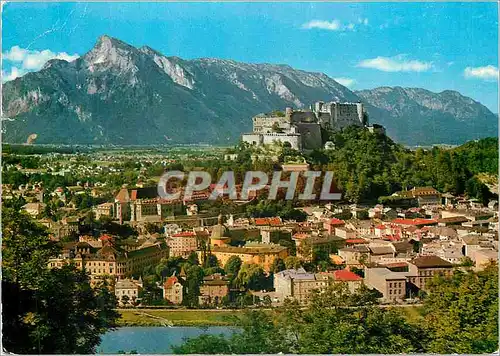 Cartes postales Salzburg Mit Untersberg 1853m