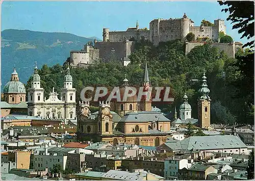 Ansichtskarte AK La Ville de Mozart Salzburg Vue de la Terrasse Humbold