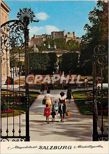 Cartes postales Jardin de Mirabell le Bijou de la Ville des Festival la Fountain du Pegasus