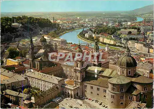 Ansichtskarte AK Salzburg Vue de la Forteresse Hohensalzburg