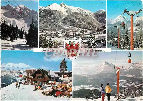 Ansichtskarte AK Seefeld Seilbahnen Wintersportplatx Seefeld 1200m Tirol