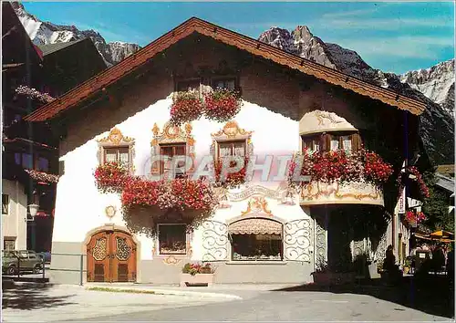 Cartes postales Seefeld 1200m Tyrol la Schmuckkastl Tyrolienne dans la Zone reservee aux Pietons