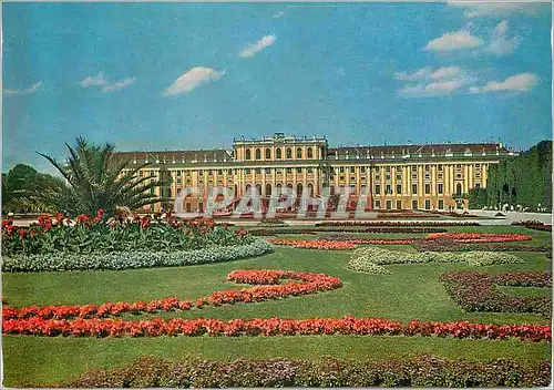 Cartes postales moderne Wien ODjlok Odjonbrunn Odjlok Mit BLumenparterre