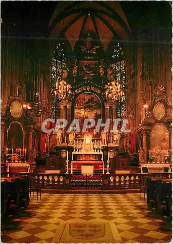 Cartes postales moderne Wien Stephansdom Hoschaltar