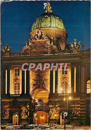 Cartes postales moderne Vienne Porte de Michael Illuminee