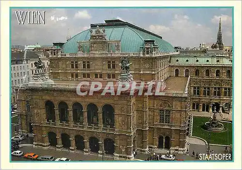 Cartes postales moderne wien Staatsoper