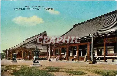 Moderne Karte Temple Honganji Kyoto