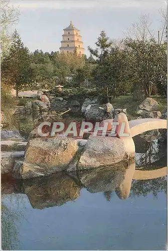 Moderne Karte Gardens of the Big Wild Goose Pagoda