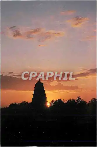 Cartes postales moderne Morning of the Big Wild Goose Pagoda