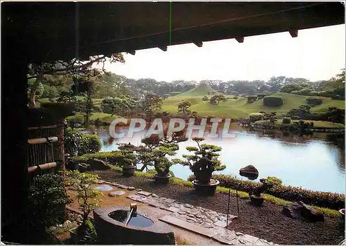 Cartes postales moderne Suizenji Park (Kumamoto) Its Formal Name is Jyojuen Bonsais