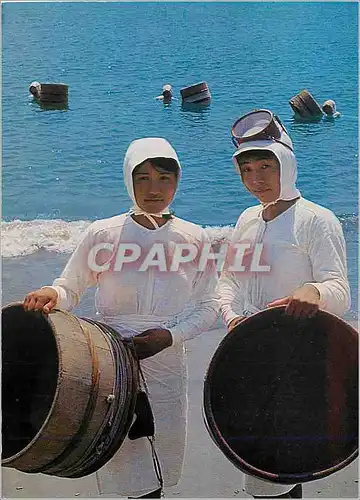 Cartes postales moderne Femmes Japon Peche Pecheuses