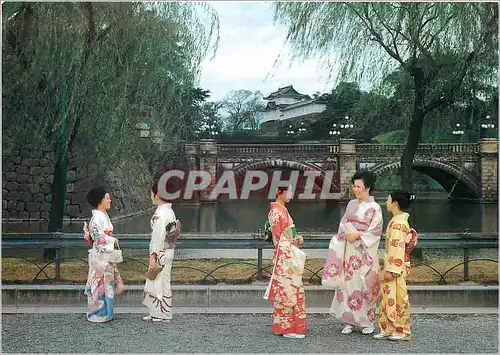 Cartes postales moderne Nijubashi (Double Bridge) The Symbolic Entance To The Emperor's Castle