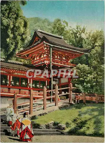 Cartes postales moderne Kasuga Shrine The Bright Red Building