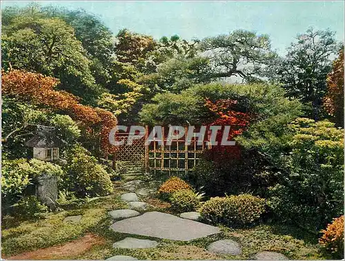 Moderne Karte Jardin Japon