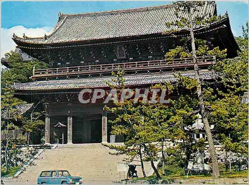 Moderne Karte The Main Gate of a Buddhist of Chionin Temple