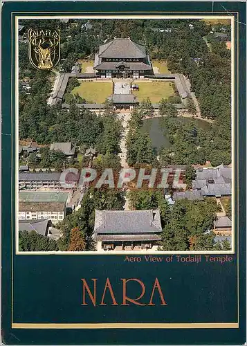 Cartes postales moderne Nara Aero View of todaiji Temple