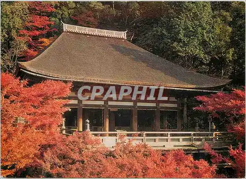 Cartes postales moderne Oku no in (Innermost Shrine) Important Cultural Properties (Ekadasanukha Sahasrabhuja Avalokites