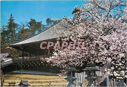 Moderne Karte Cultural Properties Niga Tsudo Temple Todaui Temple