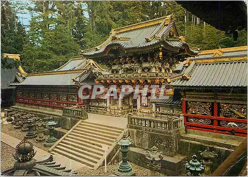 Cartes postales moderne Yomeimon Nikko This Colouful Monumental Entrance to Toshogii Shane