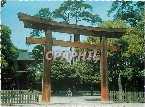 Cartes postales moderne Meiji Shrine the Famous Places in Tokio This Shrine Locating in Gaiin Cho Yoyogi Shibuyaki Tokio