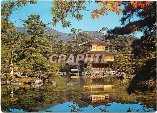 Moderne Karte Kinkakuji Temple or Golden Pavilion (Tokyo)