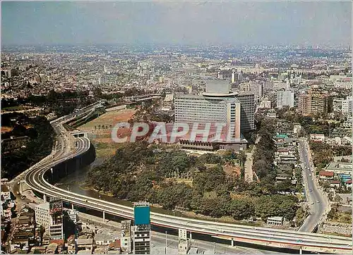 Moderne Karte Hotel New Otani Surrounded by Greens of a 10 acre Garden in the Central Pat of Tokyo Metropolis