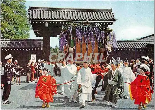 Cartes postales moderne The Aoi Motsuri Obseved annually in One of the Most Colorful Festival Japan