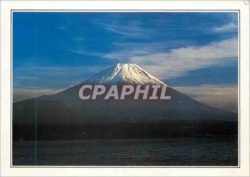 Moderne Karte Un Cone parfait de 3776m au sommet Neigeux le celebe Volan du Fuji Yama